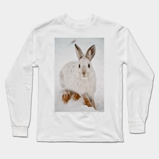 Snow Shoe Hare Long Sleeve T-Shirt